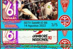 SSTV image received by YD1EYA